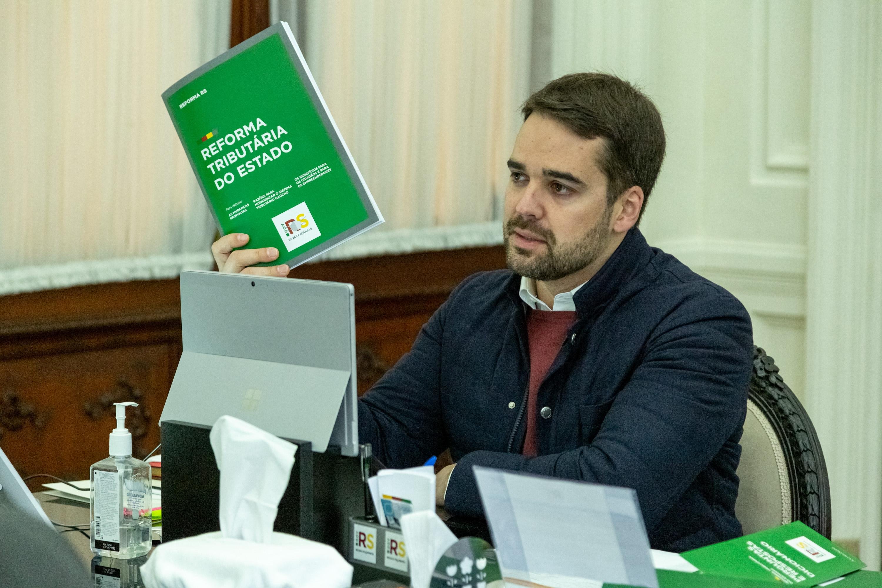 Propostas foram apresentadas pelo governador Eduardo Leite nesta quinta-feira