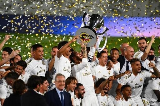 Real Madrid conquistou primeiro t&iacute;tulo espanhol desde 2017