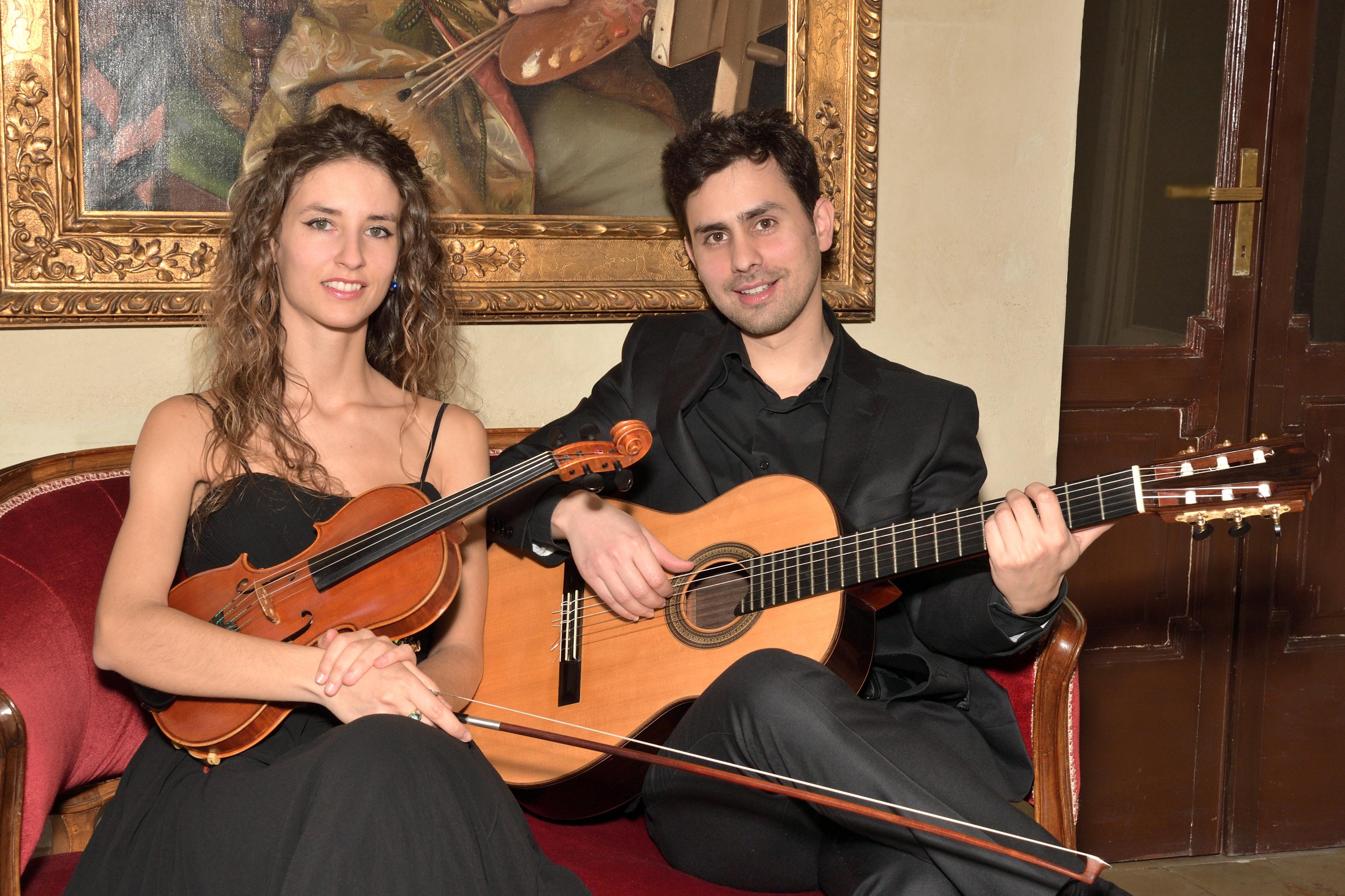 Lucia Gaf&agrave; e Esdras Maddalon gravaram recital para Casa da M&uacute;sica Poa