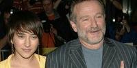 Zelda e o pai, o ator Robin Williams