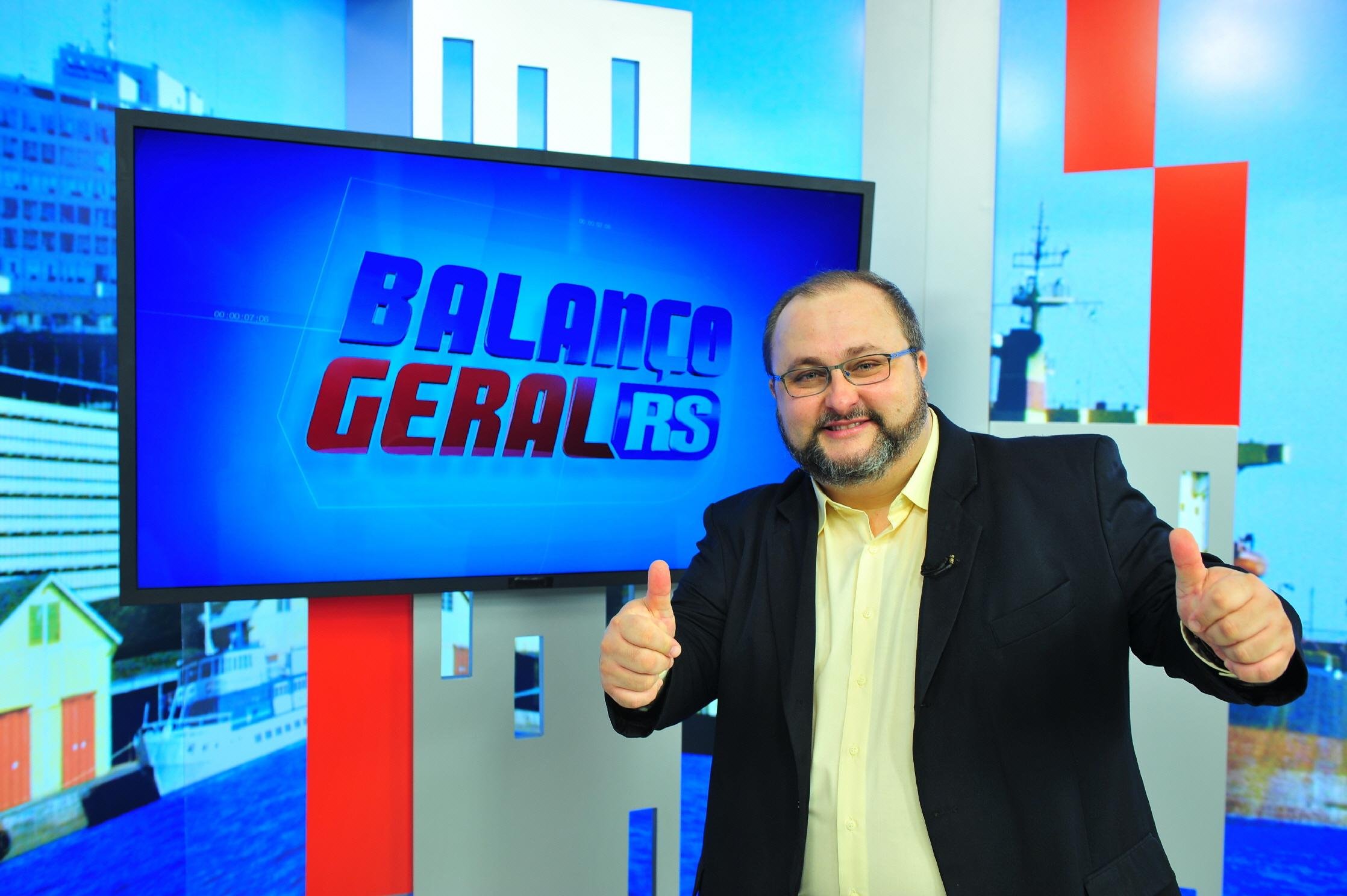 Alexandre Mota, que apresentou o Balan&ccedil;o Geral no RS, agora est&aacute; em Cuiab&aacute;.