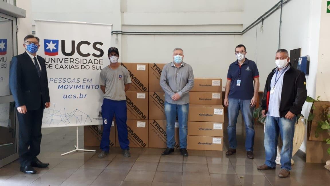 Equipamentos de Prote&ccedil;&atilde;o Individual (EPIs) produzidos na Serra Ga&uacute;cha v&atilde;o ajudar no combate &agrave; pandemia