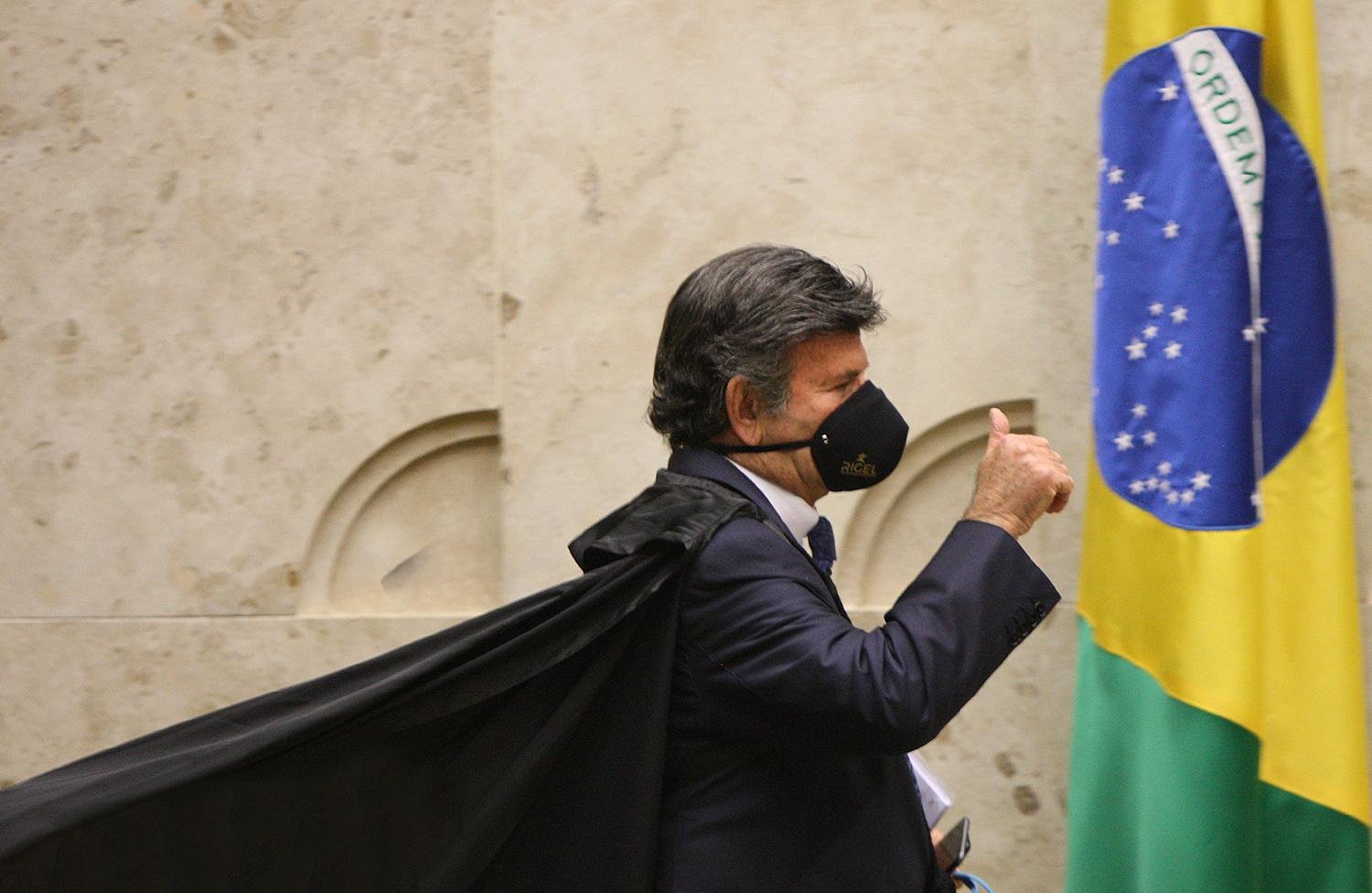 No Planalto, a equipe de Bolsonaro busca entender os movimentos de Fux para um poss&iacute;vel reposicionamento do governo diante do Supremo