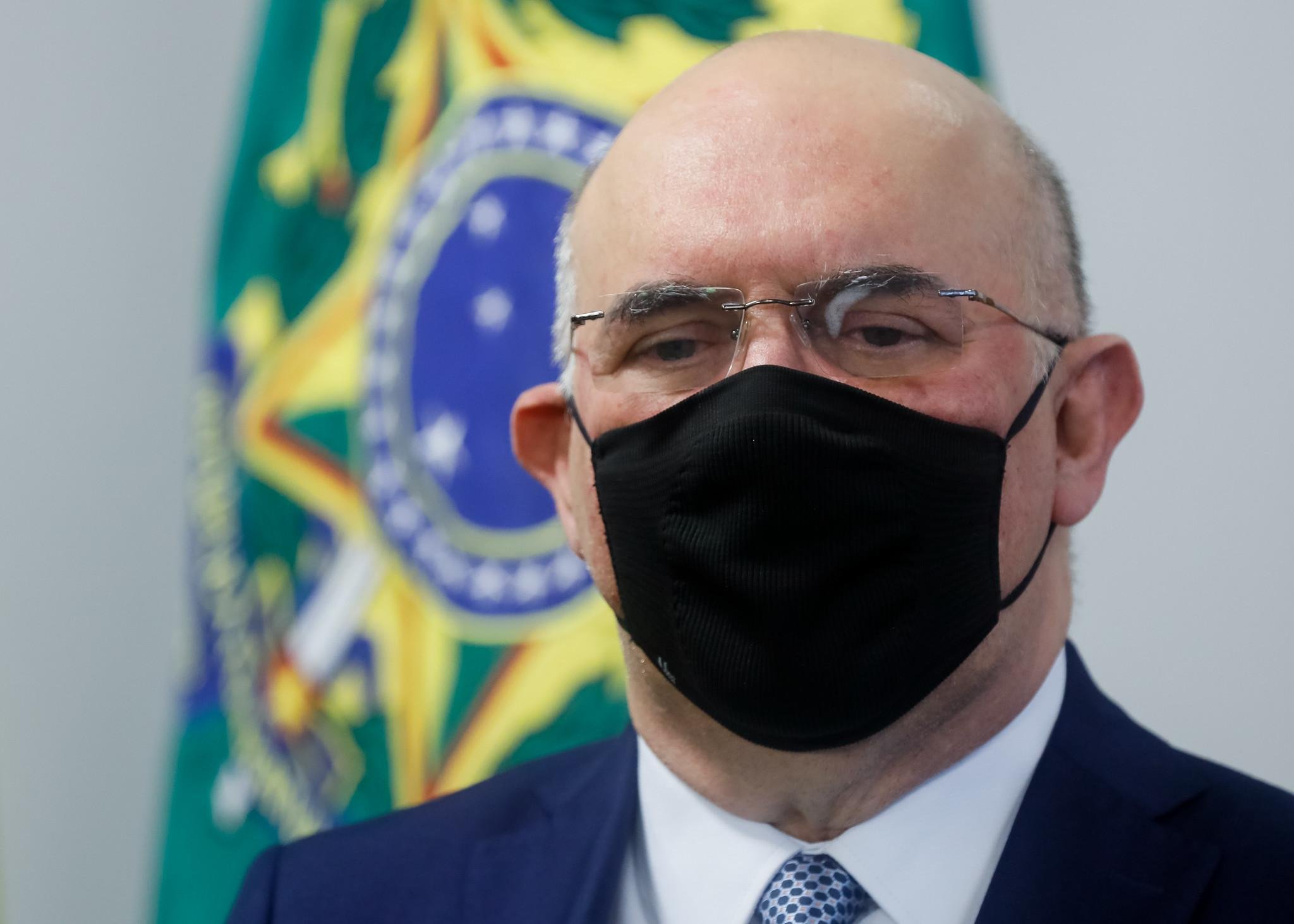Ribeiro foi diagnosticado com Covid-19 apenas quatro dias ap&oacute;s tomar posse