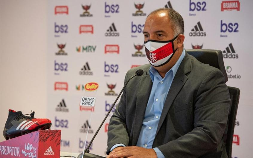 Marcos Braz foi &agrave; Europa para negociar com o treinador franc&ecirc;s