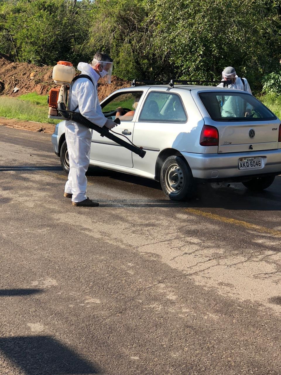 Final de semana foi marcado por barreiras sanit&aacute;rias em Parob&eacute;