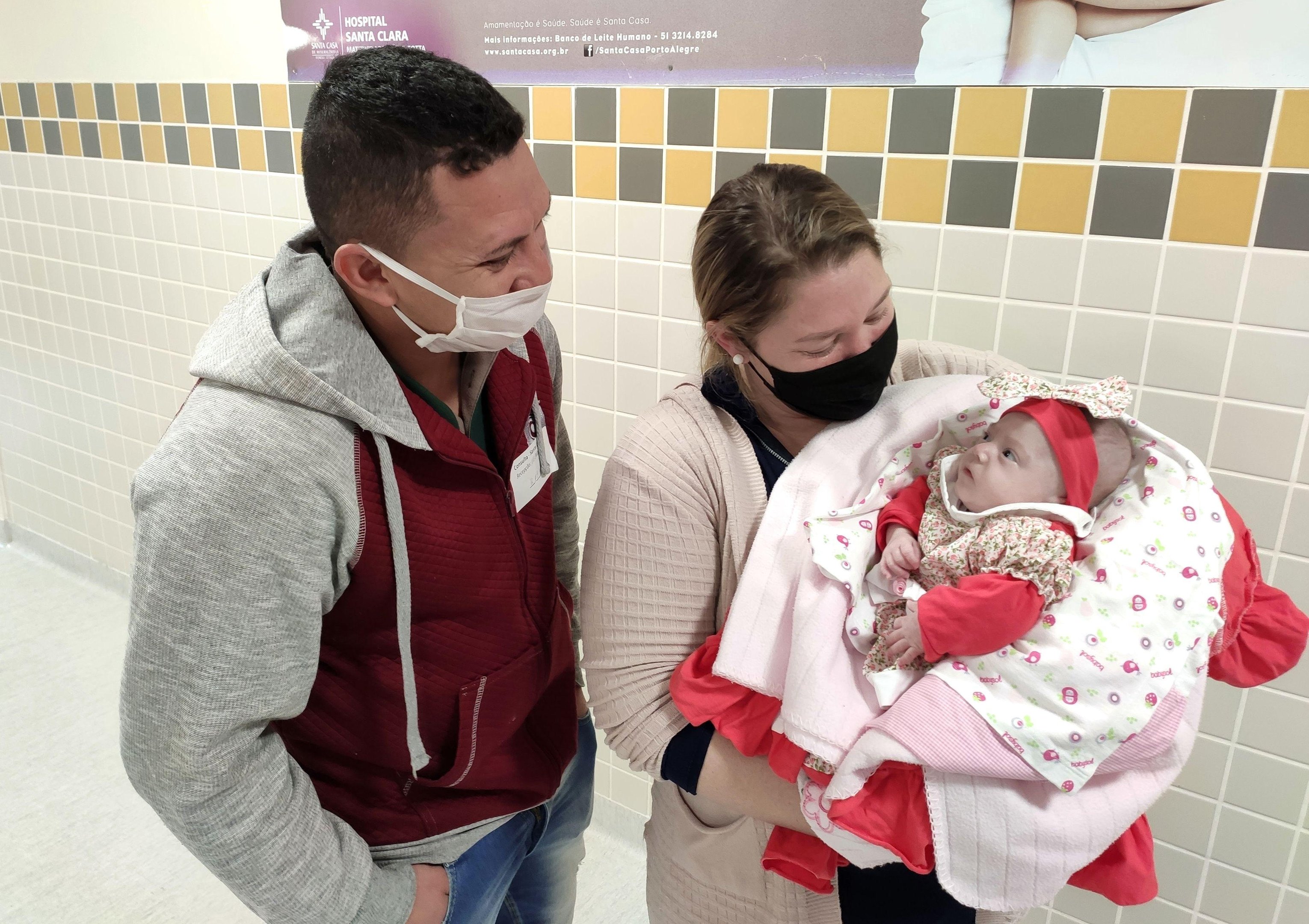 Beb&ecirc; nasceu no dia 16 de mar&ccedil;o de 2020