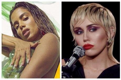 Miley elogiou Anitta nas redes sociais