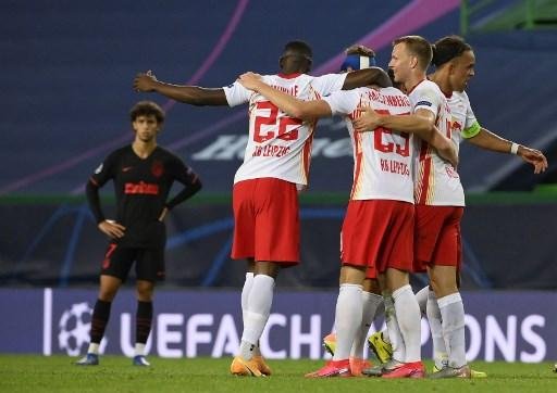 Red Bull Leipzig venceu por 2 a 1 e garantiu vaga na semi para enfrentar o PSG