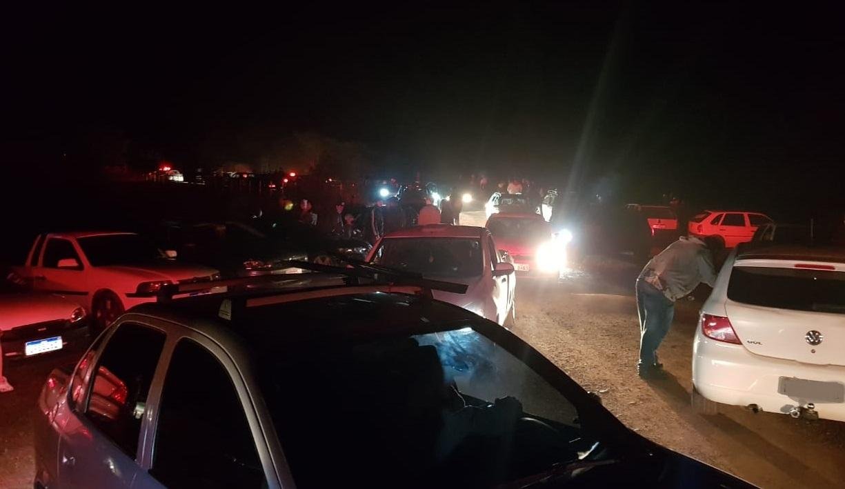 Festa foi realizada em via p&uacute;blica na Estrada Municipal Boca da Serra, em S&atilde;o Gotardo de Vila Seca