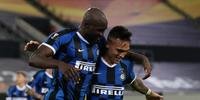 Lukaku e Lautaro Martínez reconduziram a Inter a uma final europeia depois de 10 anos