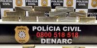 Entorpecente recolhido pelos agentes seria entregue na Zona Sul de Porto Alegre