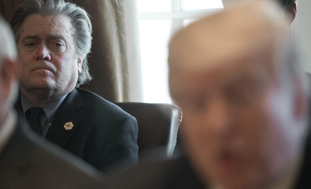 Steve Bannon &eacute; ex-conselheiro do presidente americano Donald Trump