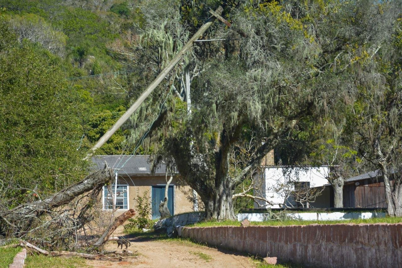Estruturas foram afetadas por temporal no in&iacute;cio de mar&ccedil;o