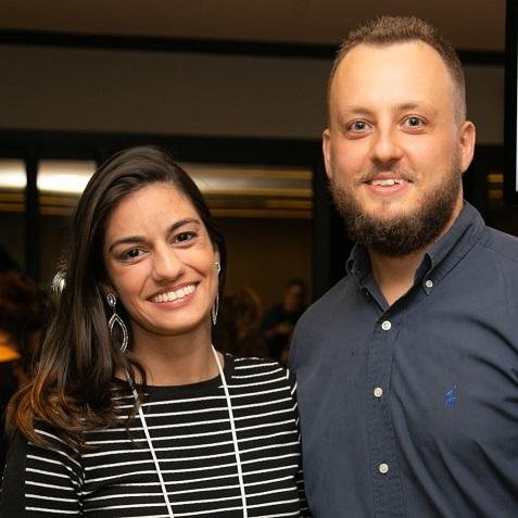 Andressa Griffante (Jornalista e Empreendedora Digital) e Leonardo Zanatta (Especialista em Direito Digital)