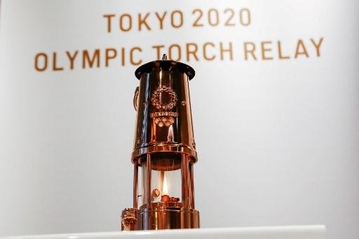 Chama ol&iacute;mpica est&aacute; em exibi&ccedil;&atilde;o em um museu de T&oacute;quio