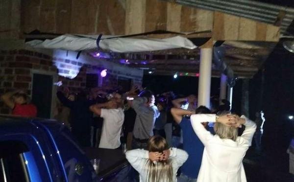 A festa ocorreu em julho na localidade de Saltinho, interior do munic&iacute;pio