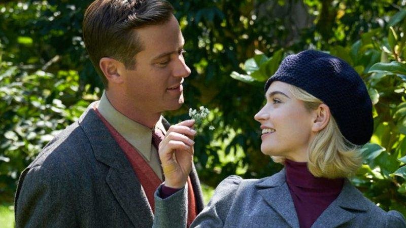 Armier Hammer e Lily James s&atilde;o protagonistas