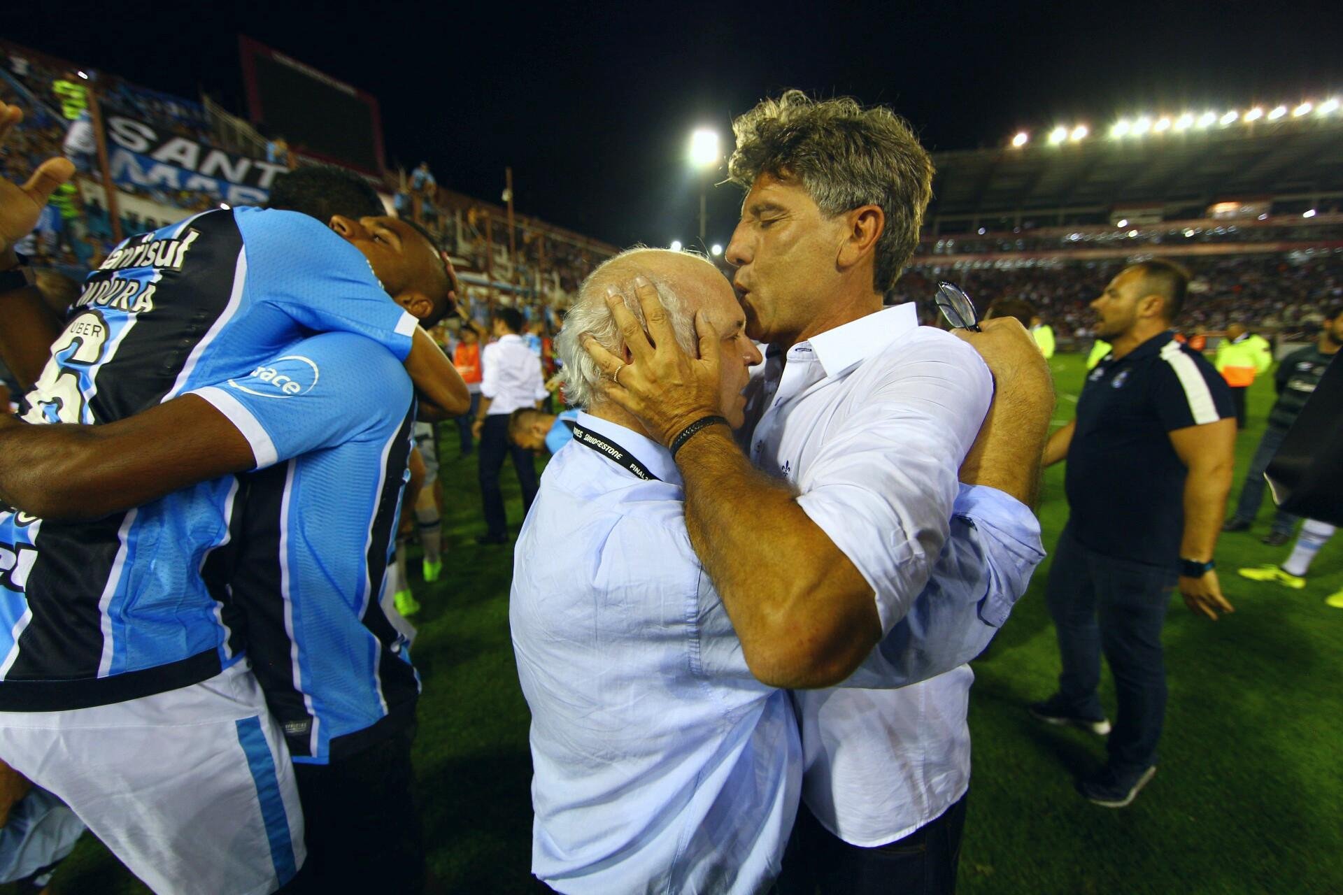 Com Romildo e Renato, Gr&ecirc;mio conquistou tricampeonato da Libertadores em 2017
