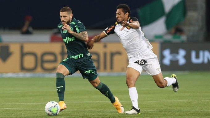 Palmeiras e Sport ficaram no 2 a 2