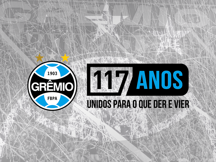 Gr&ecirc;mio comemora 117 anos com expectativa de ver Cavani no Tricolor
