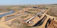 O empreendimento garantirá a irrigação de 117 mil hectares da várzea do arroio Jaguari