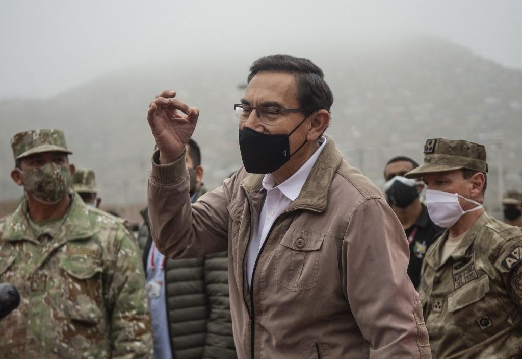 "&Eacute; uma conspira&ccedil;&atilde;o contra a democracia", afirma Vizcarra