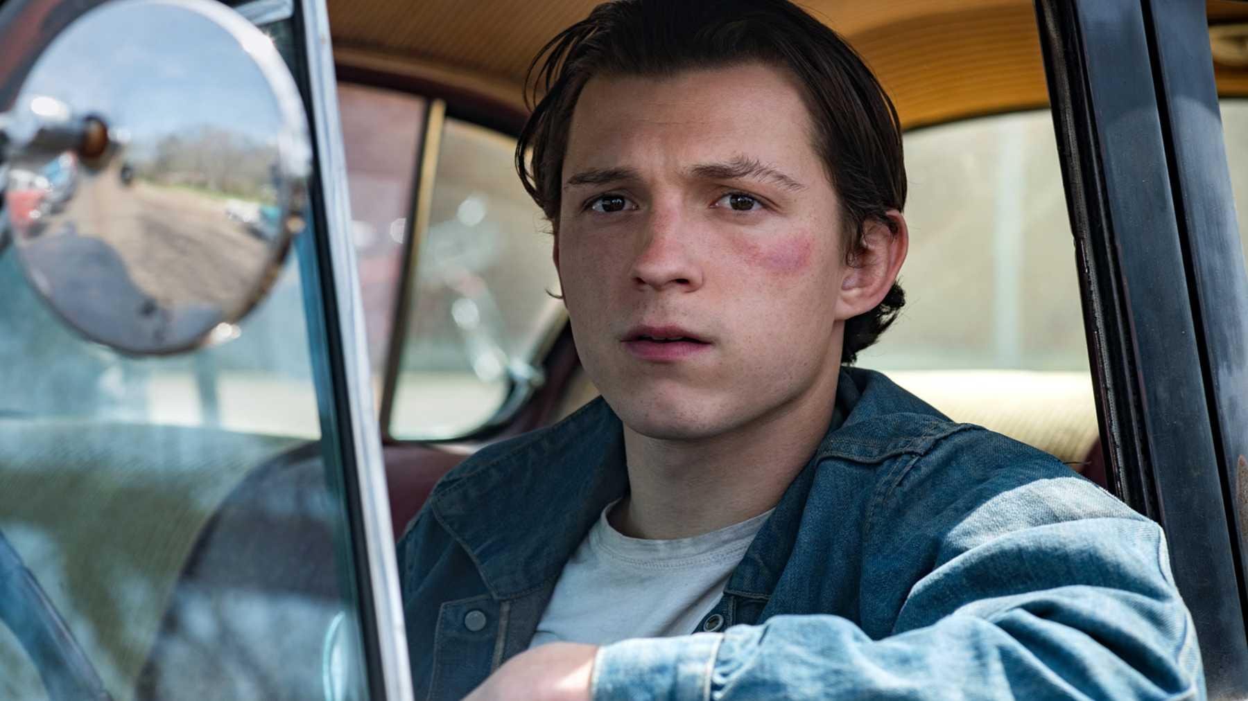 Tom Holland &eacute; Arvin, protagonista do filme baseado em obra de Donald Ray Pollock