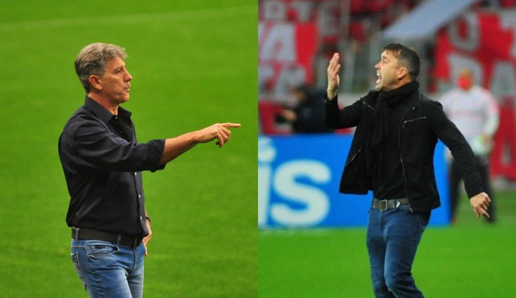 Renato Portaluppi vem de uma invencibilidade de nove cl&aacute;ssicos e Coudet n&atilde;o venceu nenhum dos quatro disputados no ano