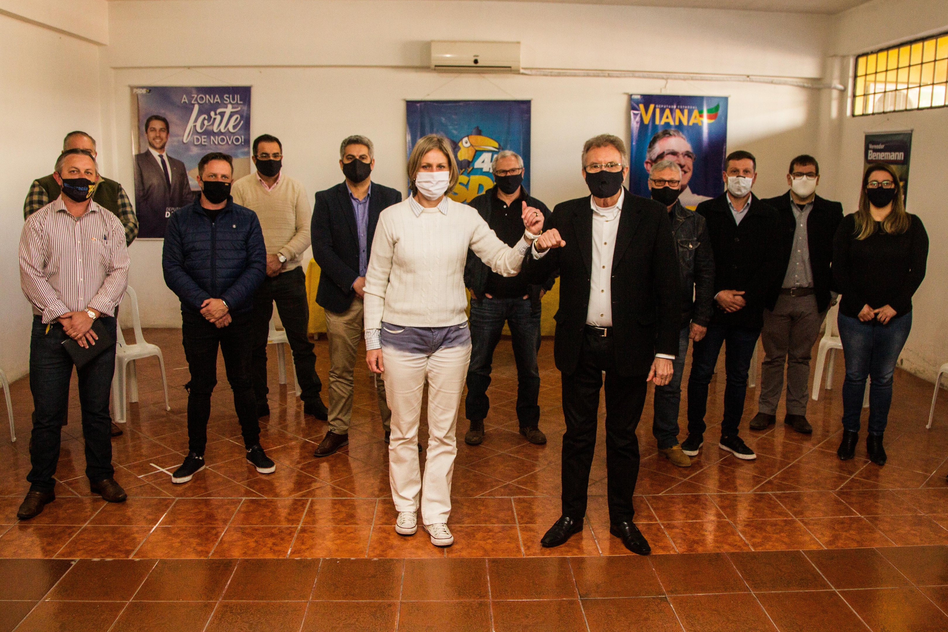 Evento confirmou a chapa da prefeita Paula Mascarenhas