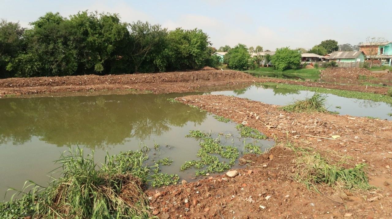 Toda a &aacute;rea, que soma dois hectares, est&aacute; dentro da plan&iacute;cie de inunda&ccedil;&atilde;o do Rio dos Sinos