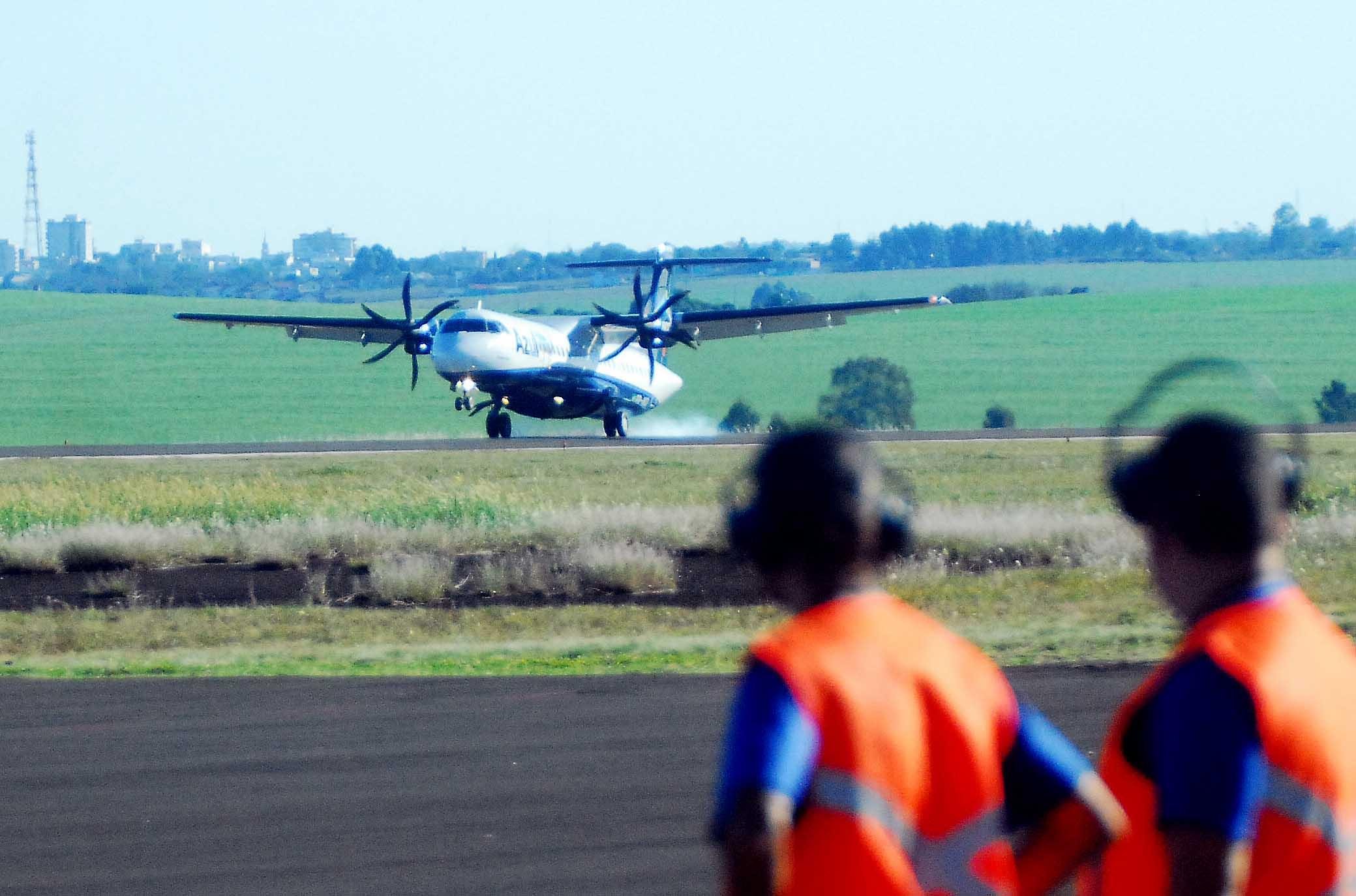O aeroporto de Santo &Acirc;ngelo operava voos comerciais da Azul, quatro vezes por semana, para Porto Alegre antes da pandemia