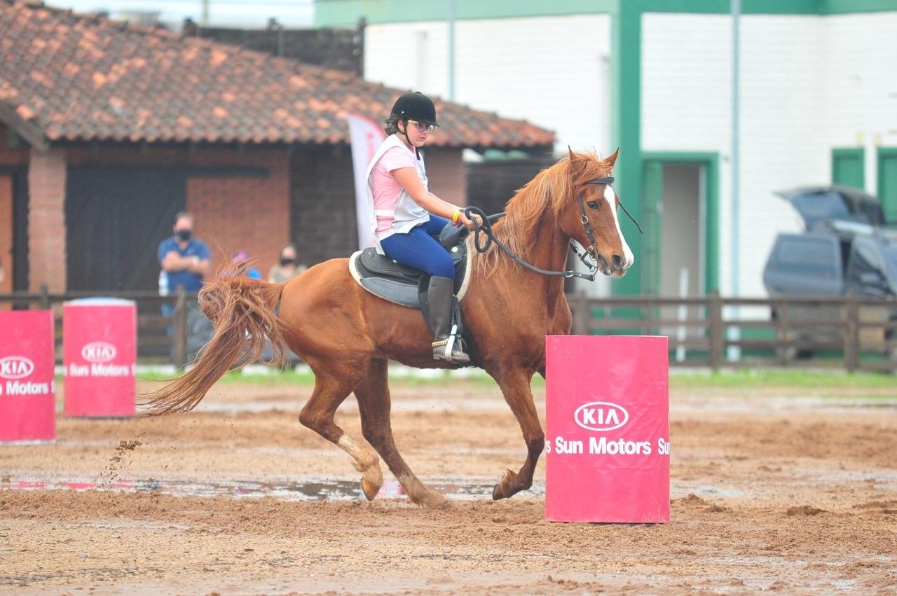 A prova integra o Campeonato Domados do Pampa, cuja final est&aacute; marcada para este s&aacute;bado (3), &agrave;s 10h