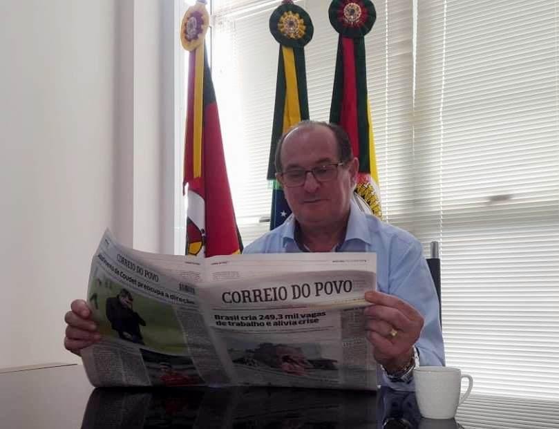O presidente da Amzop destaca a objetividade do Correio do Povo