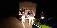 Veículo com placas de Dom Pedrito foi abordado após 20 quilômetros de perseguição pela rodovia