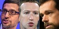 Audiência será com Sundar Pichai (Google), Mark Zuckerberg (Facebook) e Jack Dorsey (Twitter)