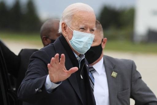 Biden voltou a frisar import&acirc;ncia do uso de m&aacute;scara durante pandemia de Covid-19