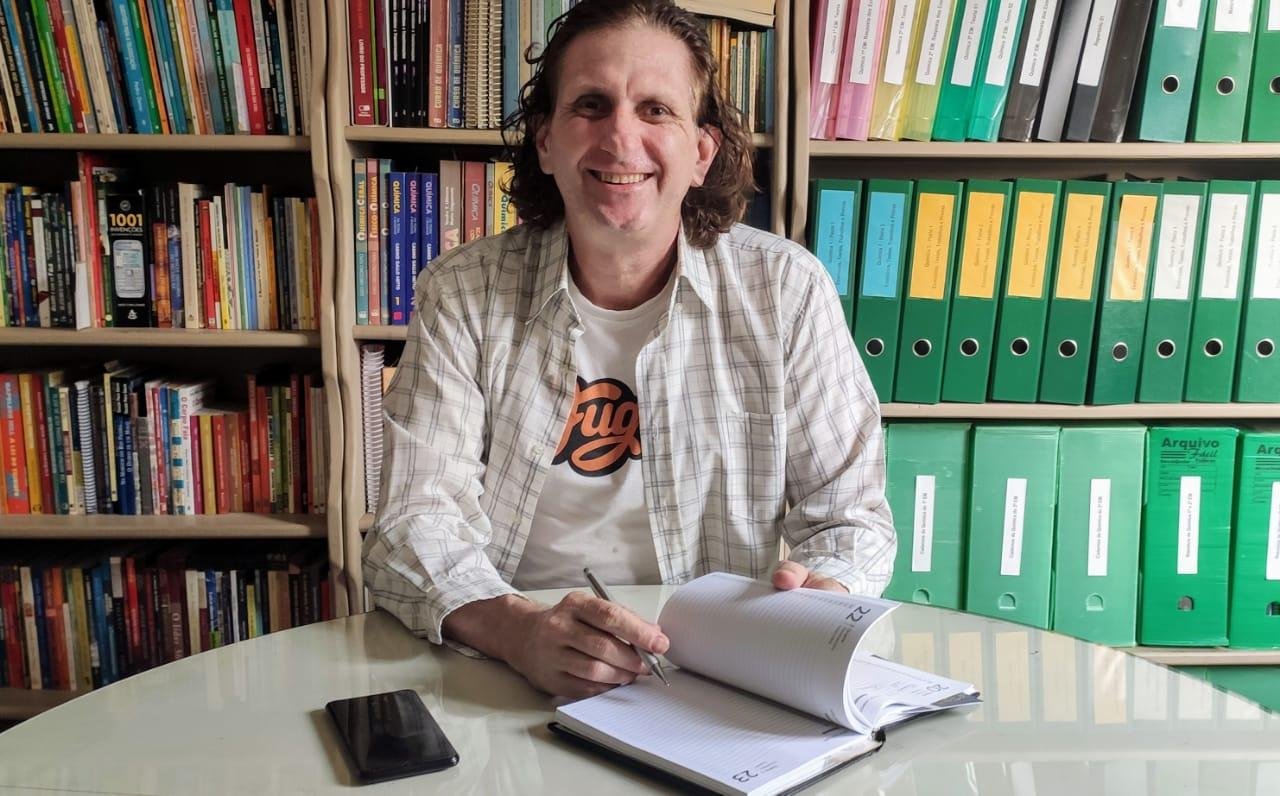Fernando Keiber, presidente do Conselho Municipal de Pol&iacute;tica Cultural de Santa Rosa