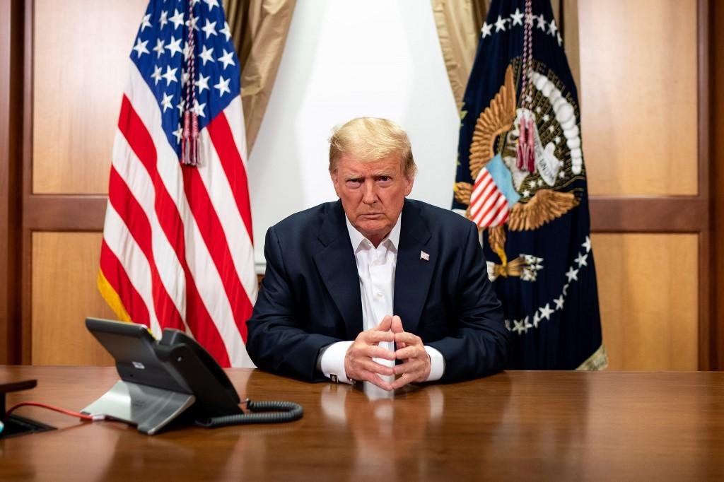 Trump continuou campanha pelas redes sociais