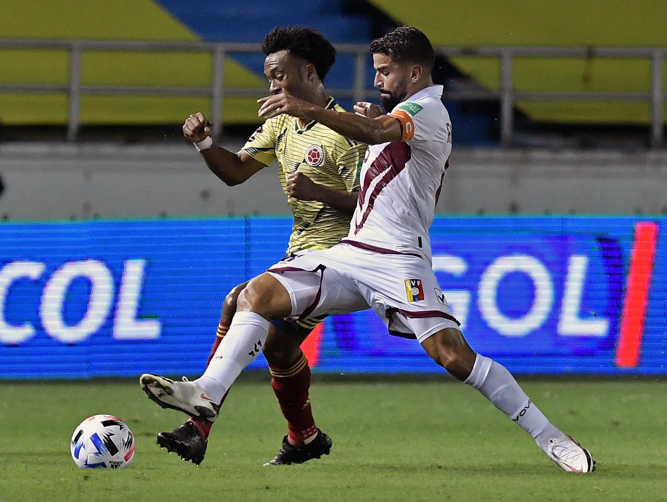 Col&ocirc;mbia bateu a Venezuela por 3 a 0