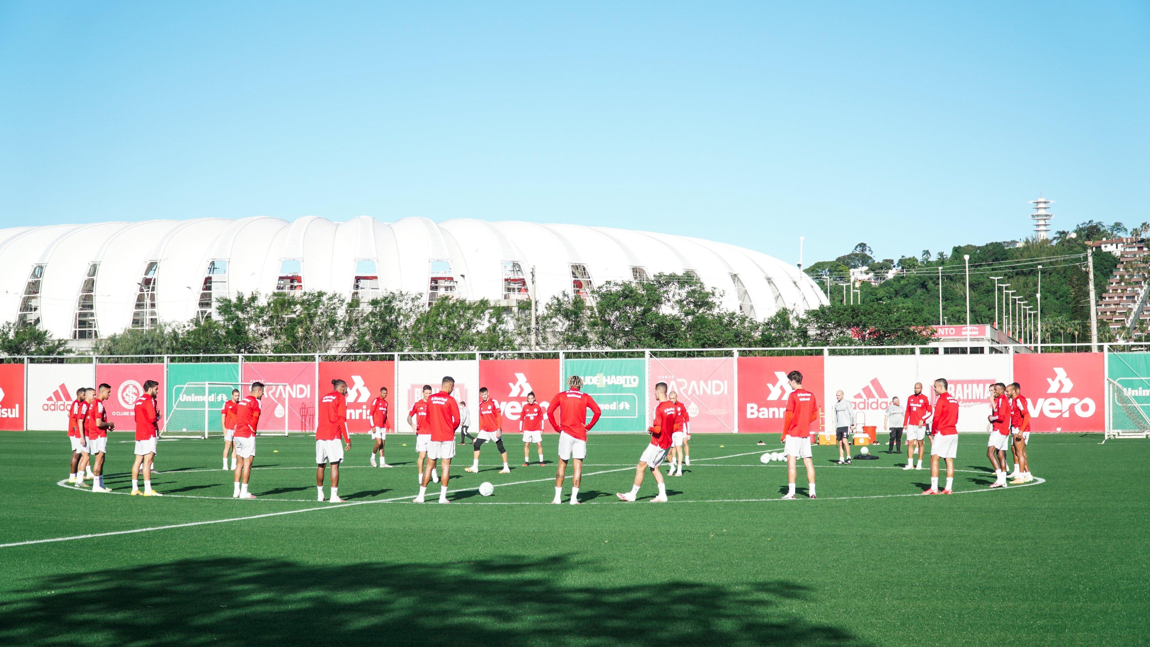 Inter realizou &uacute;ltimo treino na tarde deste s&aacute;bado