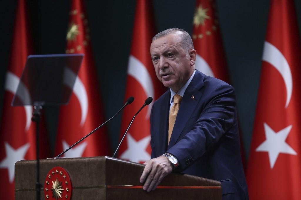 Presidente turco Recep Tayyip Erdogan disse que a retirada do navio era uma forma de dar uma chance &agrave; diplomacia