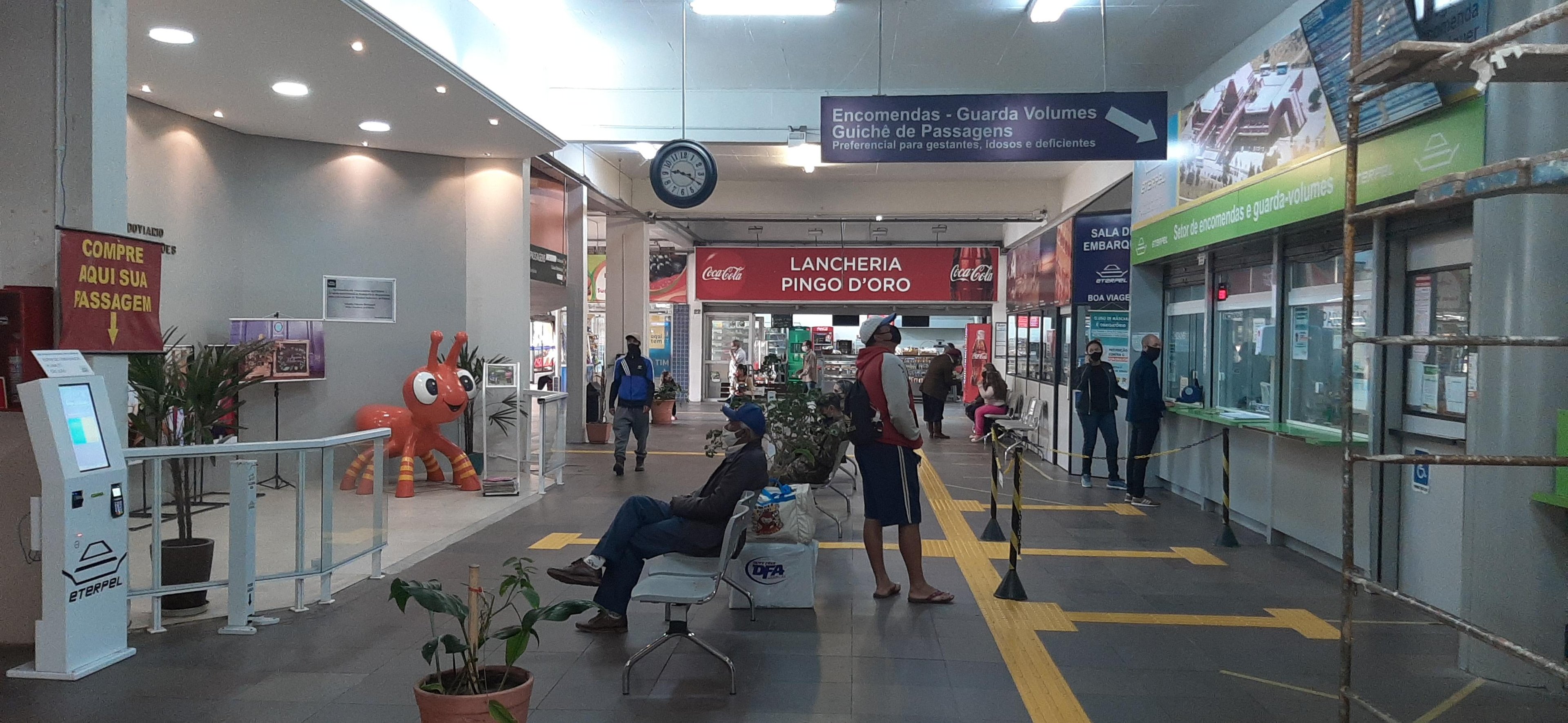 Durante o feriad&atilde;o, local recebeu em m&eacute;dia 1.460 passageiros por dia