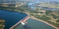 A usina está instalada no rio Uruguai, entre Alpestre (RS) e Águas do Chapecó (SC)