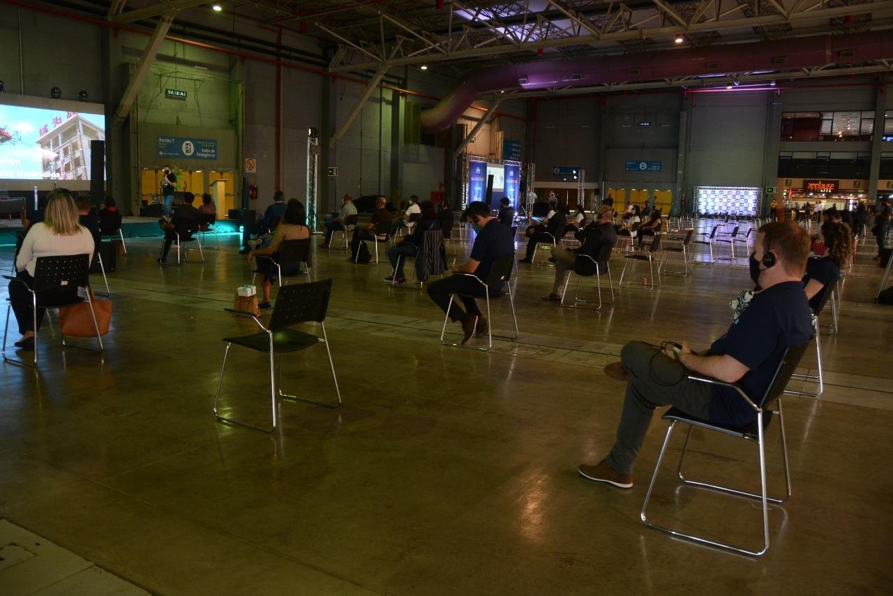 Centro de Eventos da Fiergs sediou, nesta sexta-feira, a abertura da 4&ordf; SindExpo &ndash; Feira de Neg&oacute;cios para Condom&iacute;nio