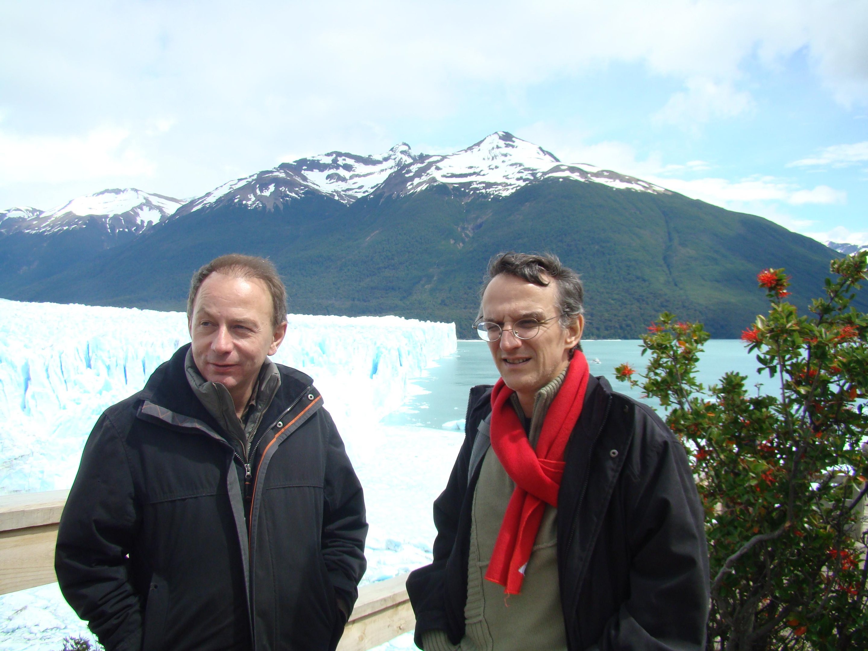 Michel Houellebecq e Juremir Machado da Silva em viagem &agrave; Patag&ocirc;nia que resultou em um livro