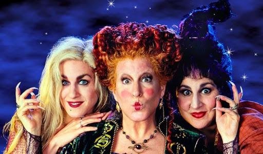 Sarah Jessica Parker, Bette Midler e Kathy Najimy no elenco do filme