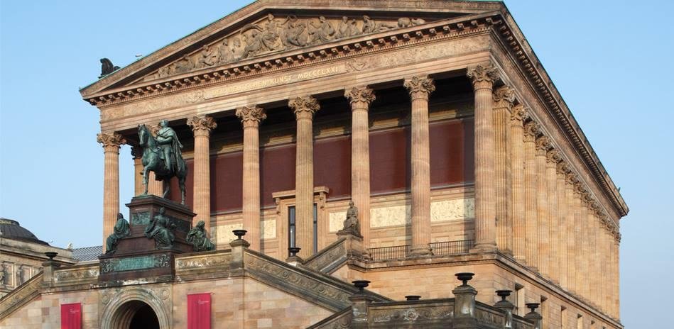 Ao todo, 63 obras da Alte Nationalgalerie (foto), do Museu de P&eacute;rgamo e do Neues Museum foram atingidas