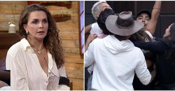 Luiza Ambiel foi eliminada e Carrieri teve volta comemorada na 'Fazenda'