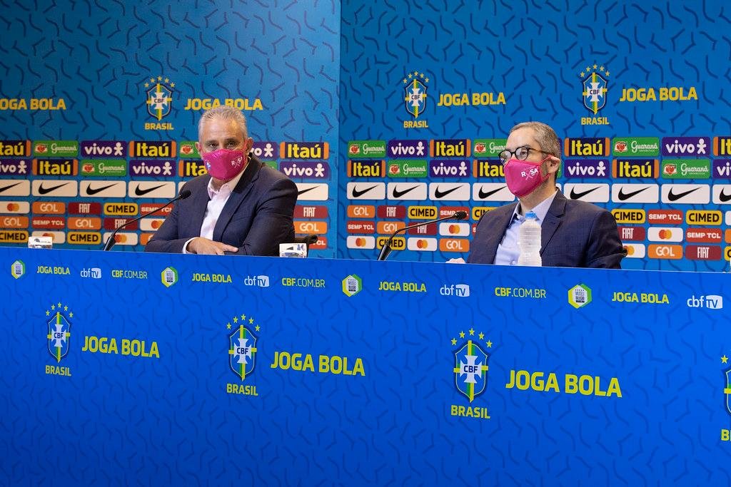 Tite convocou dois jogadores do Flamengo e do Palmeiras para a terceira e quarta rodadas das Eliminat&oacute;rias